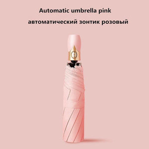 Planet Gates 100004777 Automatic umbrella-173 7 Colors Automatic Umbrella Rain Women Three-folding Umbrella Windproof Man Sunny And Rainy Umbrella Change Color Due To UV