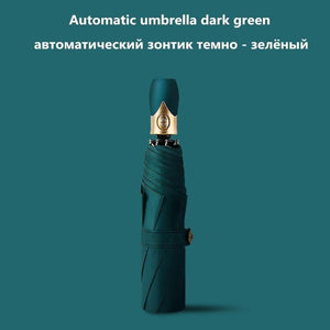 Planet Gates 100004777 Automatic umbrella-350852 7 Colors Automatic Umbrella Rain Women Three-folding Umbrella Windproof Man Sunny And Rainy Umbrella Change Color Due To UV