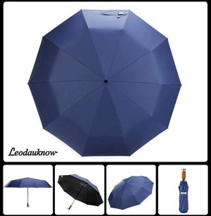 Planet Gates 100004777 B Genuine Brand 125cm Big Automatic Quality Double Layer Umbrella Rain Women 3Fold Windproof Large Outdoor Umbrella Men Woman