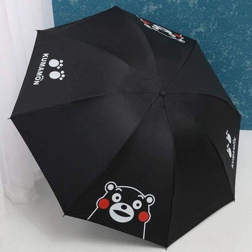 Planet Gates 100004777 Bear black YADA Cartoon Bear TOTORO Umbrella Rain Women uv High Quality Cute Umbrella For Womens Windproof TOTORO Pattern Umbrellas YS602