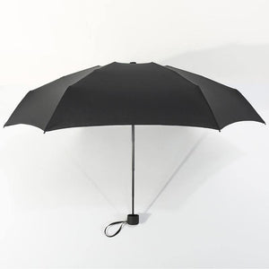 Planet Gates 100004777 Black Mini Pocket Umbrella Women UV Small Umbrellas 180g Rain Women Waterproof Men Sun Parasol Convenient Girls Travel Parapluie Kid