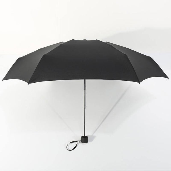 Planet Gates 100004777 Black Mini Pocket Umbrella Women UV Small Umbrellas 180g Rain Women Waterproof Men Sun Parasol Convenient Girls Travel Parapluie Kid