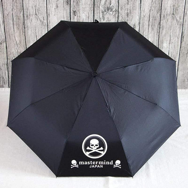 Planet Gates 100004777 Black Skull High Quality Designer DIY Personality Umbrella Rain Men Umbrella Car For Mens Windproof Folding Umbrellas YS366