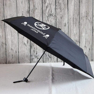 Planet Gates 100004777 Black Skull High Quality Designer DIY Personality Umbrella Rain Men Umbrella Car For Mens Windproof Folding Umbrellas YS366