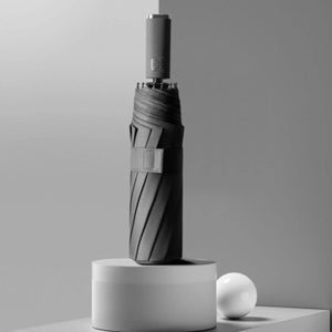 Planet Gates 100004777 black Umbrella Automatic Umbrella  Black Plastic Color Three-fold Umbrella Women's Umbrella Men's Rain Umbrella Folding Big Sun