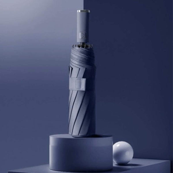 Planet Gates 100004777 blue Umbrella Automatic Umbrella  Black Plastic Color Three-fold Umbrella Women's Umbrella Men's Rain Umbrella Folding Big Sun