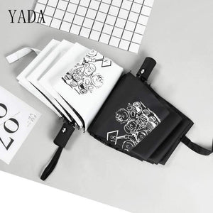 Planet Gates 100004777 Cartoon Folding Umbrellas Rain Sun Automatic Umbrella For Child Women UV Rainproof Protection Umbrella YD200024