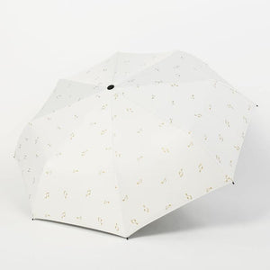 Planet Gates 100004777 Creative Quality Musical Note Umbrella Uv Sunny&Rainy Folding Umbrella For Women Note Windproof Designer Umbrellas YS677