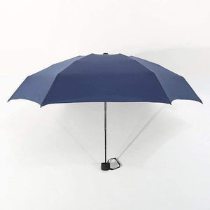 Planet Gates 100004777 Dark blue Fashion Small 5 Folding Kids Umbrella Rain Women Umbrella Men Ultralight Mini Anti-UV Girls Umbrellas Waterproof Portable Travel