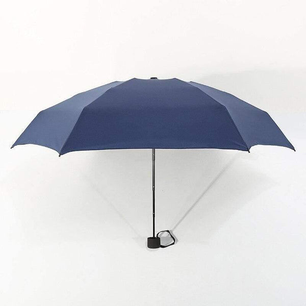 Planet Gates 100004777 Dark blue Fashion Small 5 Folding Kids Umbrella Rain Women Umbrella Men Ultralight Mini Anti-UV Girls Umbrellas Waterproof Portable Travel