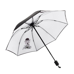 Planet Gates 100004777 Design Big Face Cat Umbrella For Women Men Anti-UV Lovely Cartoon Dog Umbrellas Folding Rainy Umbrella Gift YD200068