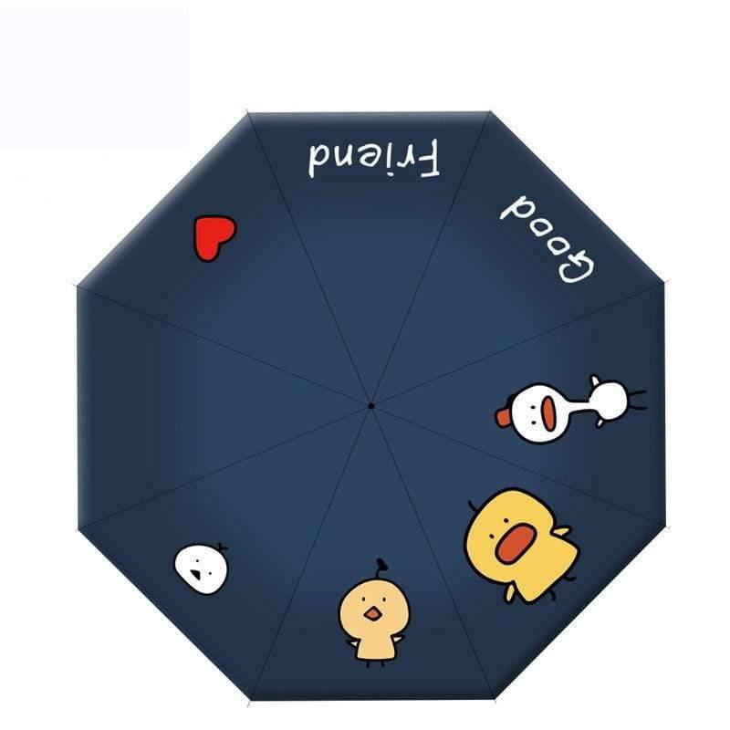 Planet Gates 100004777 Design Folding Automatic Girl Umbrella For Women Anti-UV Lovely Rainy Umbrella Cartoon Cute Bear Animal Umbrella YD200049