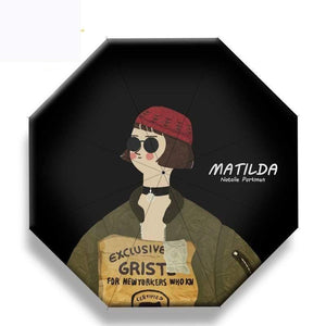 Planet Gates 100004777 Design Folding Automatic Girl Umbrella For Women Anti-UV Lovely Rainy Umbrella Cartoon Cute Bear Animal Umbrella YD200049