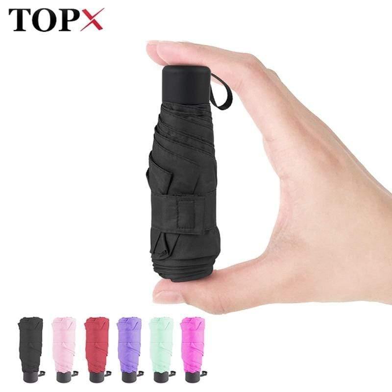 Planet Gates 100004777 Fashion Small 5 Folding Kids Umbrella Rain Women Umbrella Men Ultralight Mini Anti-UV Girls Umbrellas Waterproof Portable Travel