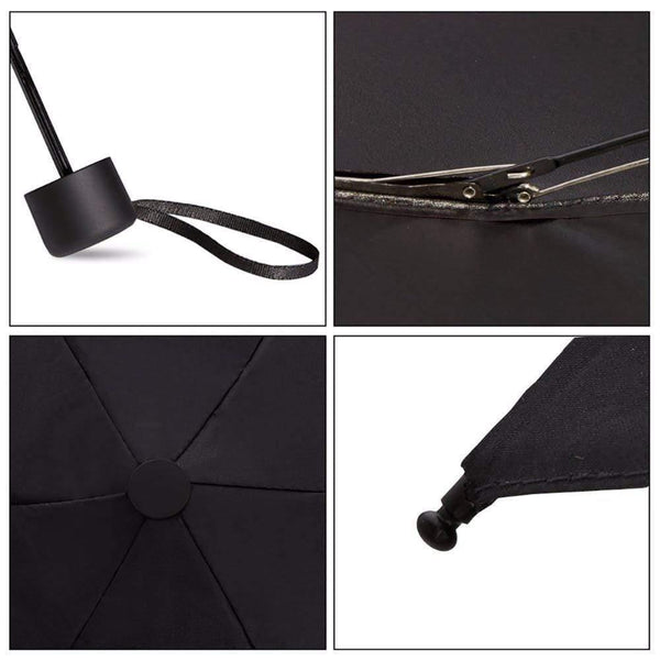 Planet Gates 100004777 Fashion Small 5 Folding Kids Umbrella Rain Women Umbrella Men Ultralight Mini Anti-UV Girls Umbrellas Waterproof Portable Travel