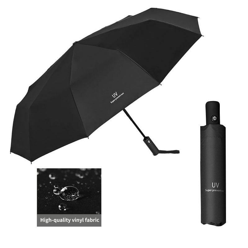 Planet Gates 100004777 Fashion Three-folding Umbrella Rain Ladies Gifts Men's Mini Pocket Parasols Girls UV Protection Waterproof Portable Travel Umbre