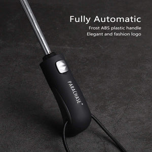 Planet Gates 100004777 Folding Umbrella Rain 1.2 Meters Business Men Automatic Umbrellas Windproof Male Parasol Dark Blue And Black