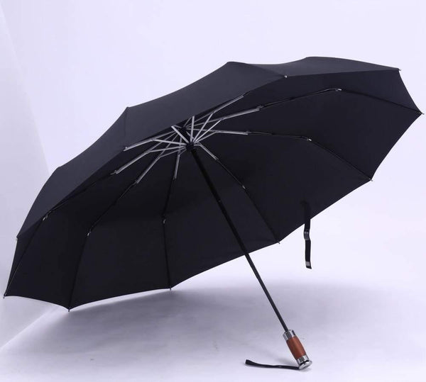 Planet Gates 100004777 Genuine Brand Large Folding Umbrella Rain 1.2 Meters Business Men Automatic Umbrellas Windproof Male Parasol Dark Blue And Black