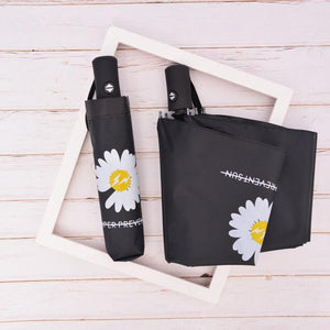 Planet Gates 100004777 Little Daisies Flowers Automatic Umbrella For Women Folding Princess Umbrellas Floral Waterproof Anti-UV Umbrella YS200041