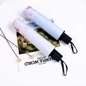 Planet Gates 100004777 Luxury Portable Umbrella Design Flower Folding Umbrellas For Women Men Anti-UV Windproof Rainy Umbrella YD200070