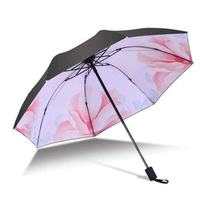 Planet Gates 100004777 Luxury Portable Umbrella Design Flower Folding Umbrellas For Women Men Anti-UV Windproof Rainy Umbrella YD200070