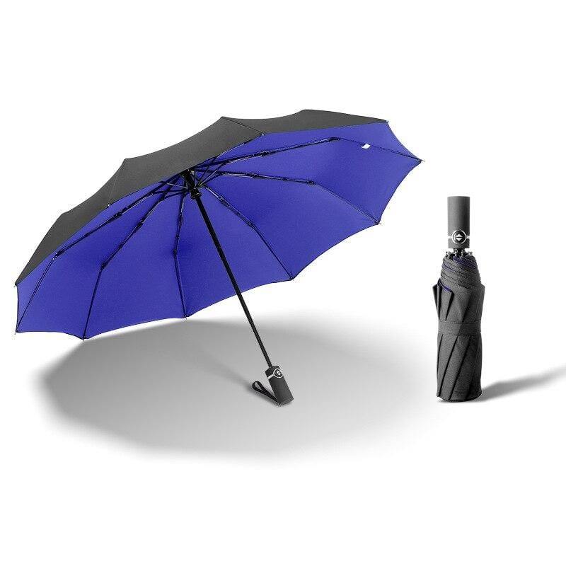 Planet Gates 100004777 Luxury Windproof Folding Automatic Blue Sky&White Clouds Umbrella For Women Men UV Auto Sun Rainy Umbrella Female YD063