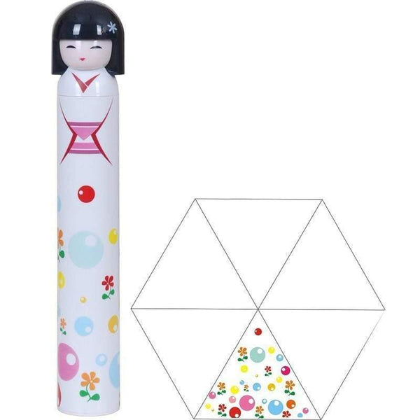 Planet Gates 100004777 N Japanese Kimono Doll Folding Wine Bottle Umbrella Rain Creative UV Mini Umbrella For Womens Designer Gifts Umbrellas YS396