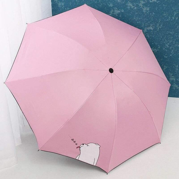 Planet Gates 100004777 Pink YADA Cartoon Bear TOTORO Umbrella Rain Women uv High Quality Cute Umbrella For Womens Windproof TOTORO Pattern Umbrellas YS602