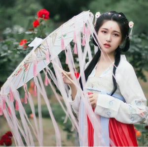 Planet Gates 100004777 Silk Cloth Lace Umbrella Women Costume Photography Props Tasseled Umbrella Yarned Chinese Classical Oil-paper Umbrella Parasol