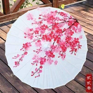 Planet Gates 100004777 Silk Women Umbrella Japanese Cherry Blossoms Silk  Ancient Dance Umbrella Decorative Umbrella Chinese Style Oil Paper Umbrella