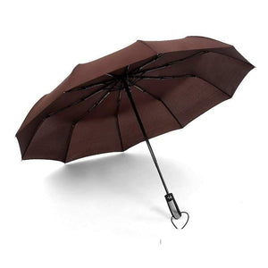 Planet Gates 100004777 Single COFFEE Umbrella Rain Women Automatic Sunny And Rainy Umbrella Car For Womens Windproof Folding Umbrellas YS028