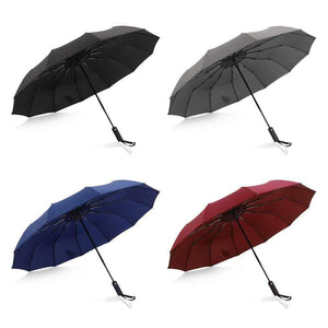 Planet Gates 100004777 Strong Wind Resistant 12K  Automatic Umbrella  Rain Women Windproof 3Folding Long Handle  Men Business Outdoor Travel  Umbrella