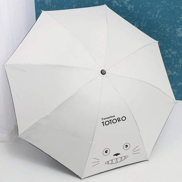 Planet Gates 100004777 TOTORO white YADA Cartoon Bear TOTORO Umbrella Rain Women uv High Quality Cute Umbrella For Womens Windproof TOTORO Pattern Umbrellas YS602