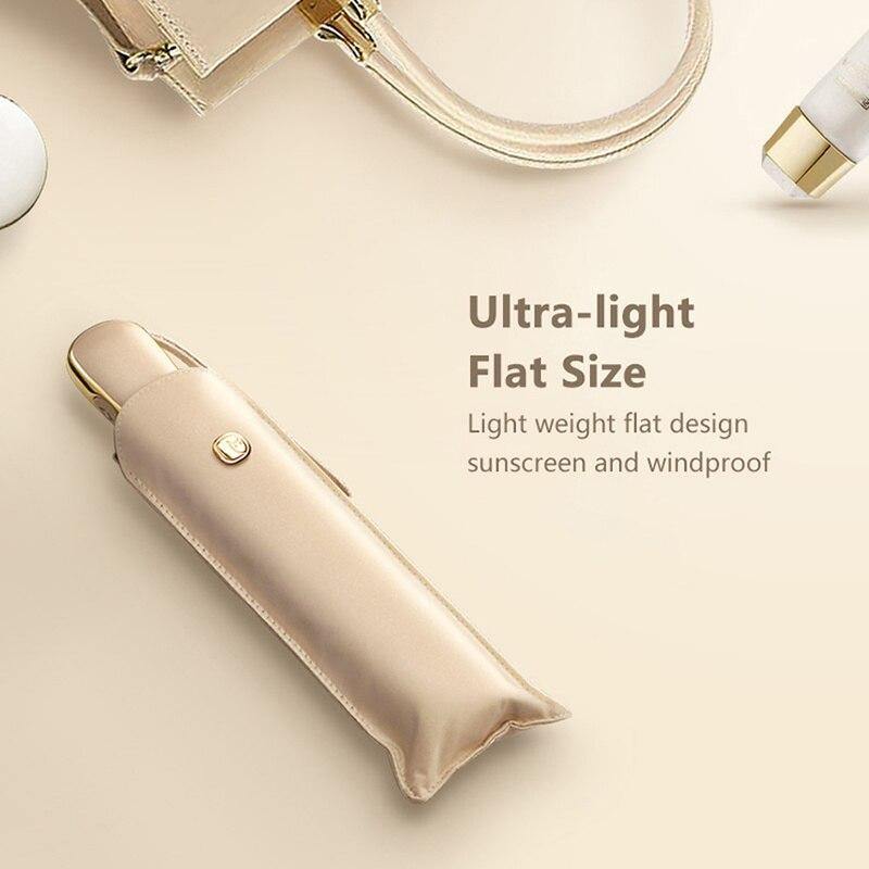 Planet Gates 100004777 Deštník Kreativní Automatický Slunečník Do Deště Dámský Anti UV Slunečník Skládací Průhledný Deštník Jednoduchý Design