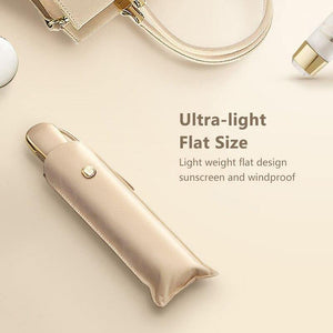 Planet Gates 100004777 Umbrella Creative Automatic Sun Umbrella Rain Women Anti UV Parasol Folding Clear Umbrellas Simple Design