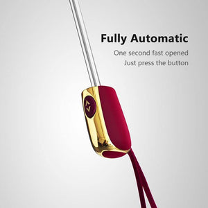 Planet Gates 100004777 Umbrella Creative Automatic Sun Umbrella Rain Women Anti UV Parasol Folding Clear Umbrellas Simple Design