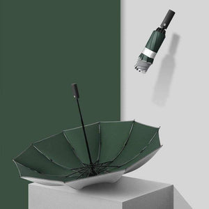 Planet Gates 100004777 Umbrella Female Rainproof Windproof Reflective Umbrella Rain Women Anti-UV Umbrellas Pink Three Folding Automatic Umbrellas