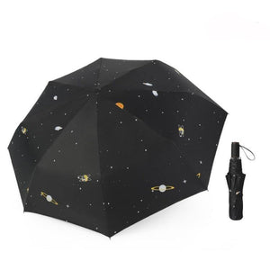 Planet Gates 100004777 Umbrella Fold Rainy Stellar Planet Umbrella UV Rainproof Sun Parasol Umbrellas Female YD237