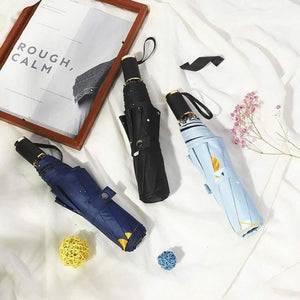 Planet Gates 100004777 Umbrella Fold Rainy Stellar Planet Umbrella UV Rainproof Sun Parasol Umbrellas Female YD237