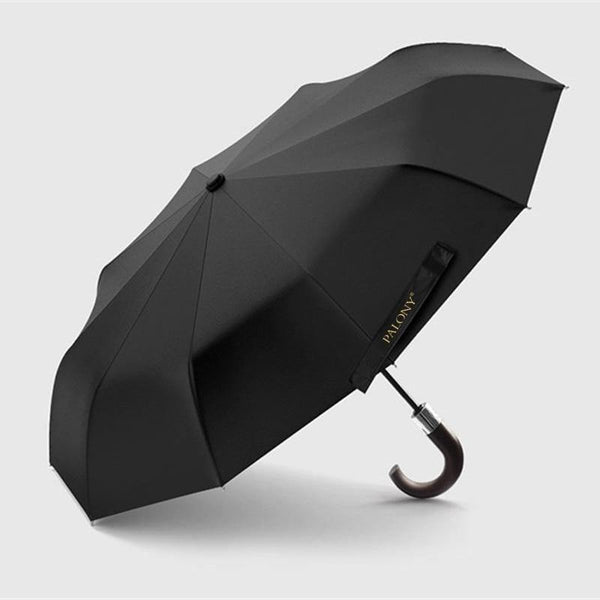 Planet Gates 100004777 Wind Resistant Folding Automatic Umbrella Male Auto Luxury Big Windproof Umbrellas For Men Rain Black Coating 10K