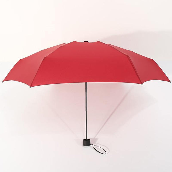 Planet Gates 100004777 Wine red Mini Pocket Umbrella Women UV Small Umbrellas 180g Rain Women Waterproof Men Sun Parasol Convenient Girls Travel Parapluie Kid