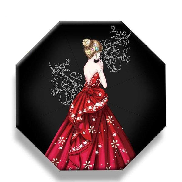 Planet Gates 100004777 YD200049MT5 Design Folding Automatic Girl Umbrella For Women Anti-UV Lovely Rainy Umbrella Cartoon Cute Bear Animal Umbrella YD200049