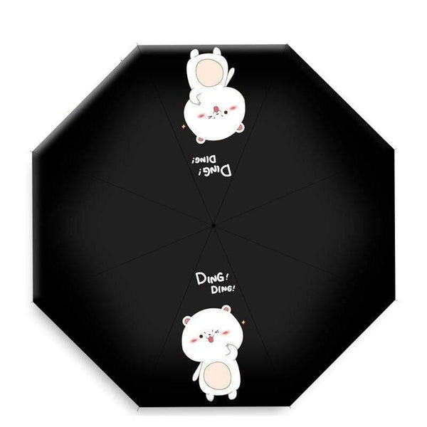Planet Gates 100004777 YD200051MT2 Folding Automatic Cartoon Cat Umbrella For Women UV Rainproof Umbrella Parasol Rain Sun Cartoon Animal Umbrellas YD200053
