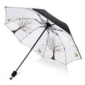 Planet Gates 100004777 YD200068MT3 Design Big Face Cat Umbrella For Women Men Anti-UV Lovely Cartoon Dog Umbrellas Folding Rainy Umbrella Gift YD200068