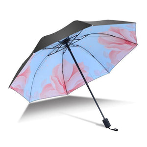 Planet Gates 100004777 YD200070MT3 Luxury Portable Umbrella Design Flower Folding Umbrellas For Women Men Anti-UV Windproof Rainy Umbrella YD200070