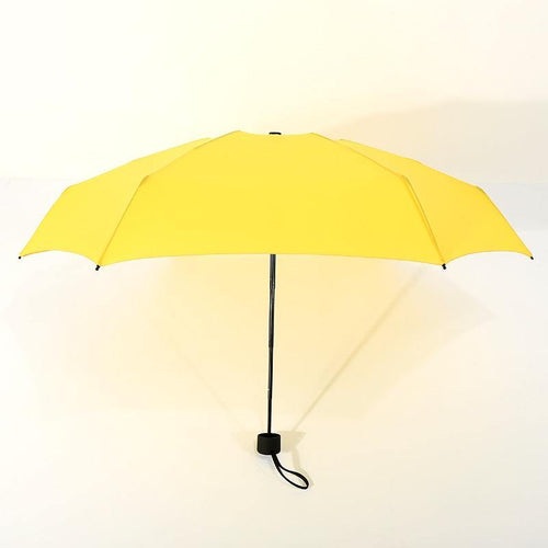 Planet Gates 100004777 Yellow Mini Pocket Umbrella Women UV Small Umbrellas 180g Rain Women Waterproof Men Sun Parasol Convenient Girls Travel Parapluie Kid