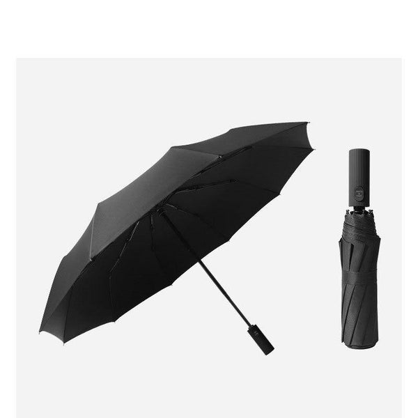 Planet Gates 100004777 YS200045BK Solid Color Double Automatic Umbrella Rain Sunny&Rainy Business Umbrella For Women Windproof Folding Umbrellas YS200046