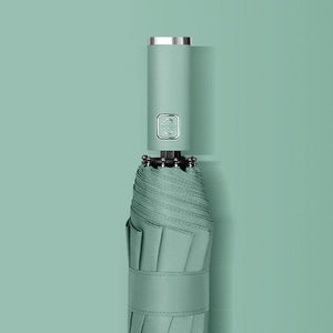 Planet Gates 100004777 YS200045GN 10K Solid Color Automatic Umbrella Parasol Sunny&Rainy Business Umbrella For Women Windproof Folding Umbrellas YS200047