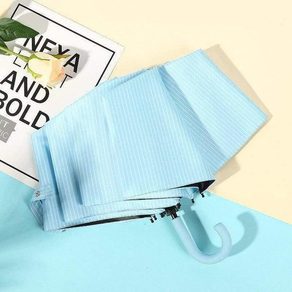 Planet Gates 100004777 YS200050BU Fashion Black&white Dot Umbrella Rain Women Uv Hook U-shape Curved Handle Umbrella For Women Windproof Umbrellas YS200052