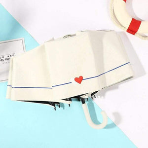 Planet Gates 100004777 YS200051WH Fashion Black&white Dot Umbrella Rain Women Uv Hook U-shape Curved Handle Umbrella For Women Windproof Umbrellas YS200052